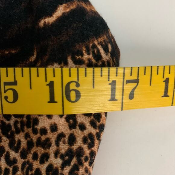 URBAN OUTFITTERS Dress Mini Mixed Animal Smocked Back Spaghetti Strap‎ Bodycon - Picture 12 of 13